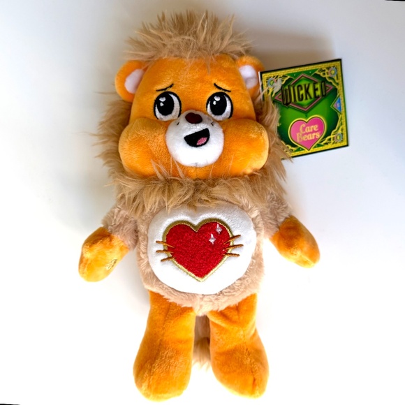 CARE BEARS X WICKED FUN SIZE PLUSH TENDERHEART BEAR AS THE LION - Picture 7 of 7